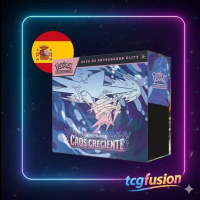 Elite Trainer Box Megaevolución Caos Creciente Pokémon TCG Español