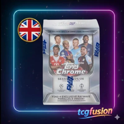 Topps Chrome UEFA Club Competitions 2025/26 Blaster Box