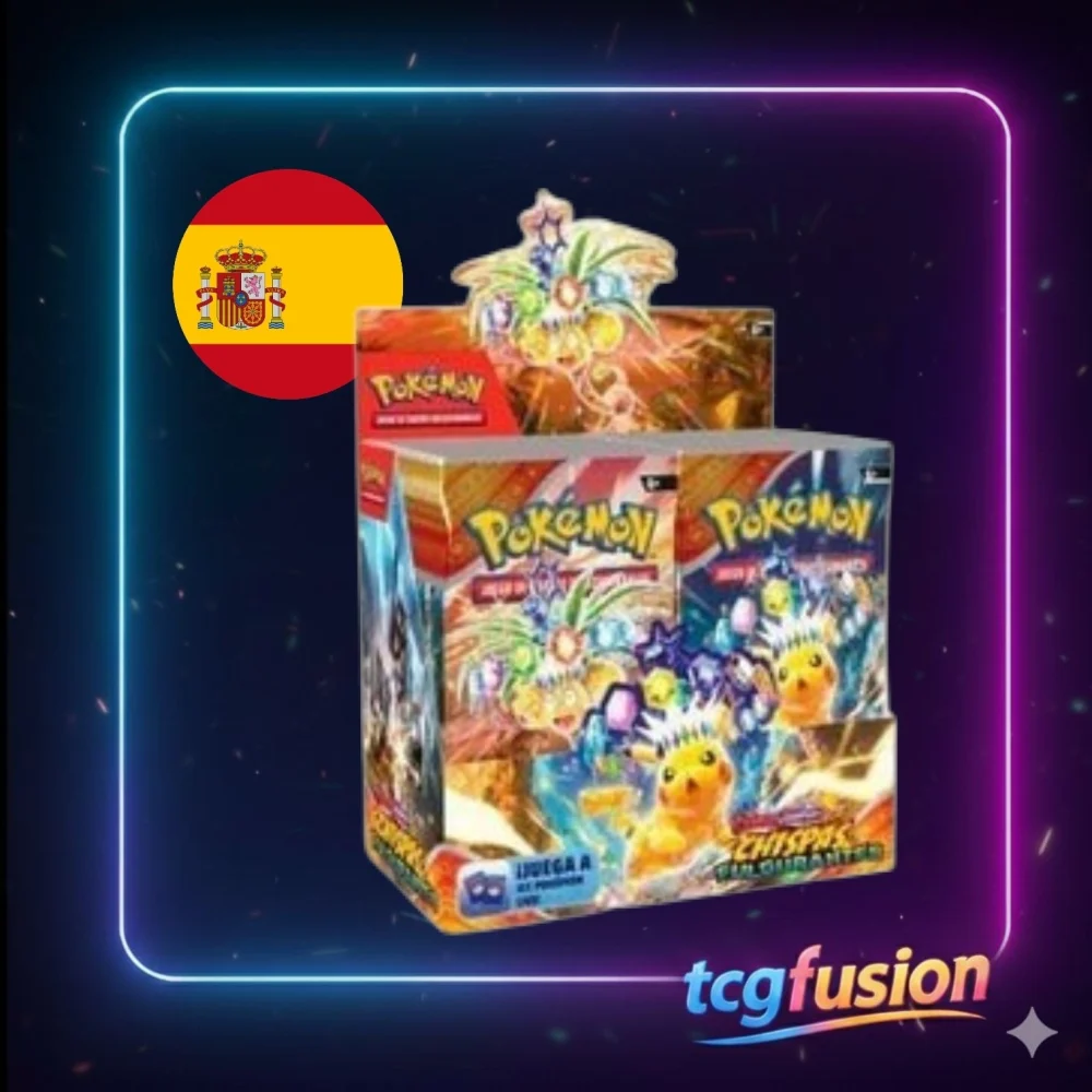 Caja de Sobres Pokémon TCG: Chispas Fulgurantes (Español)