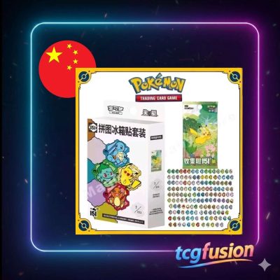 Pokemon 151 Puzzle - Juego de imanes para nevera | Chino simplificado 