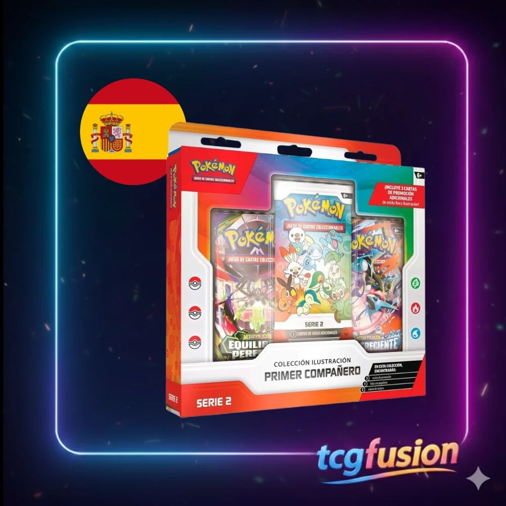 Pokémon TCG Colección Ilustración Primer Compañero Serie 2 Español