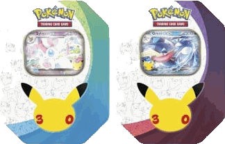 Lata ex 30 Aniversario Pokémon