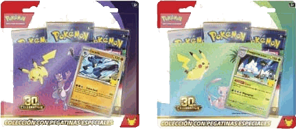 Tech Sticker Collection 30 Aniversario Pokémon