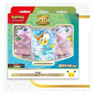 Baraja Combate Espeon ex — 60 cartas foil