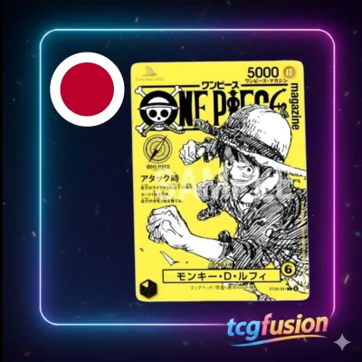 Monkey D. Luffy ST29-001 Promo One Piece Magazine Vol.21 Japonés