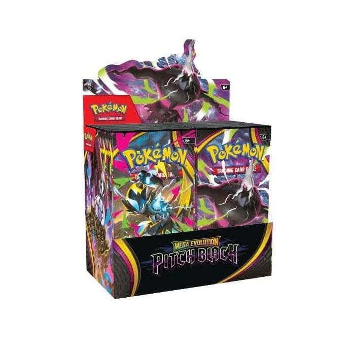 Caja de 36 sobres Booster Display de Pitch Black (Oscuridad Absoluta) Pokémon TCG en inglés