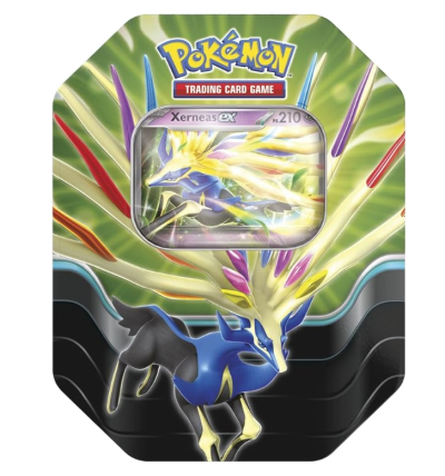 Lata Xerneas ex – Pokémon TCG Español