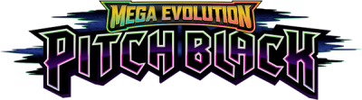 Logo del set Mega Evolution Pitch Black (Oscuridad Absoluta)