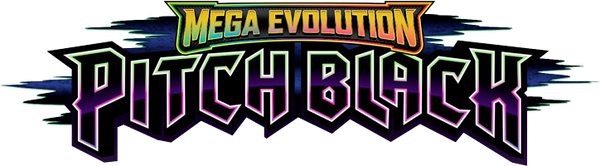 Logo del set Mega Evolution Pitch Black (Oscuridad Absoluta)
