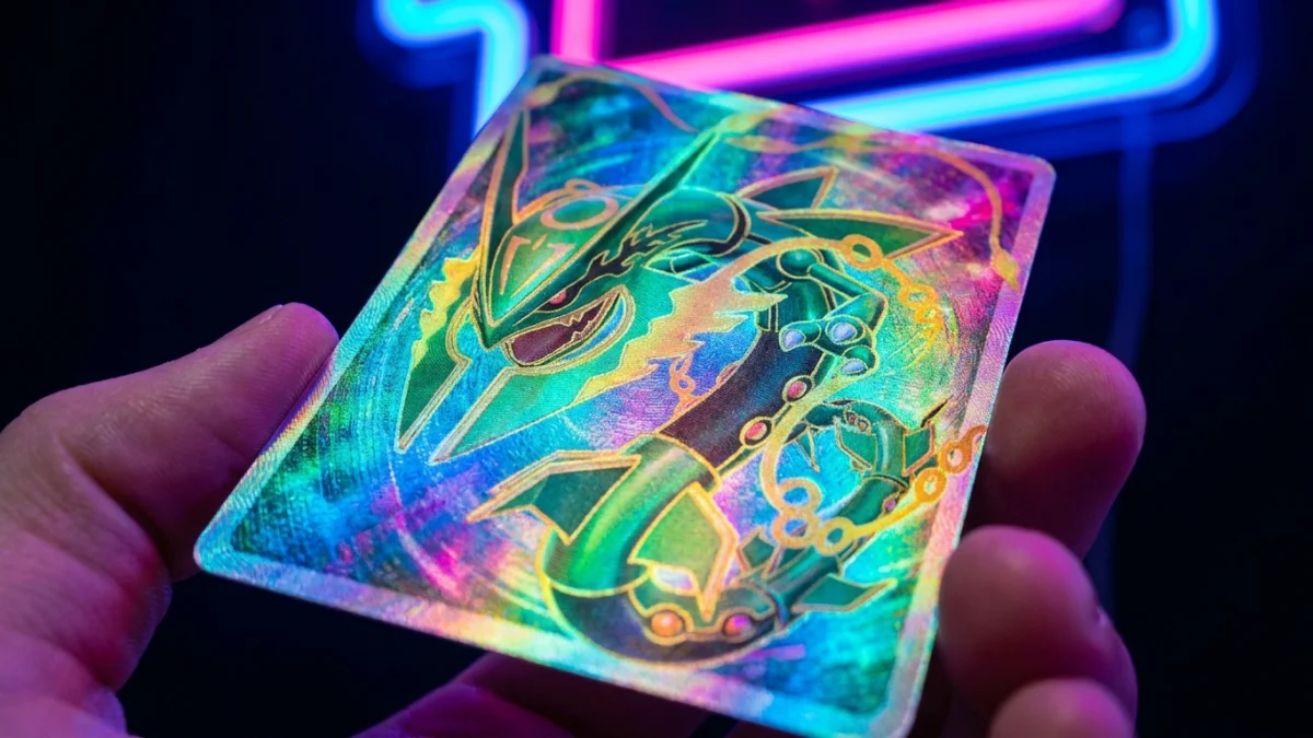 Carta holográfica de Mega Rayquaza ex