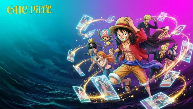 Portada del One Piece Card Game 2026 con el logo oficial