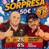 Cartel del Pack Sorpresa TCG Fusion Edición 1 con las probabilidades de premio