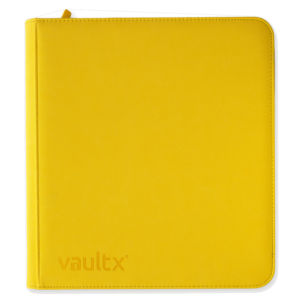 album-vaultx-exo-tec-12-bolsillos-amarillo Álbum Vault X Exo-Tec de 12 bolsillos en amarillo