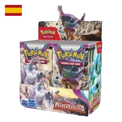 Caja de Sobres (Booster Box) Pokémon TCG: Scarlet & Violet - Paldea Evolved, Evoluciones de paldea (Español)