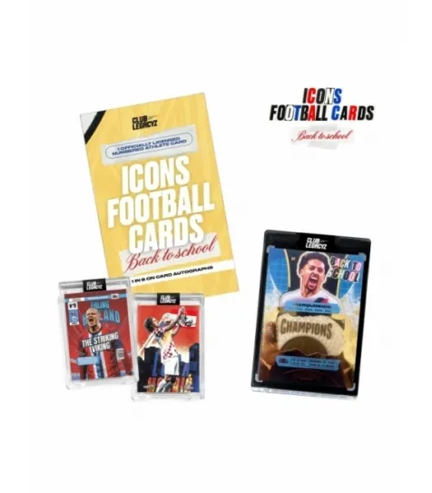 Club Legacyz Icons Football Cards Back to School Hobby Pack (Inglés)