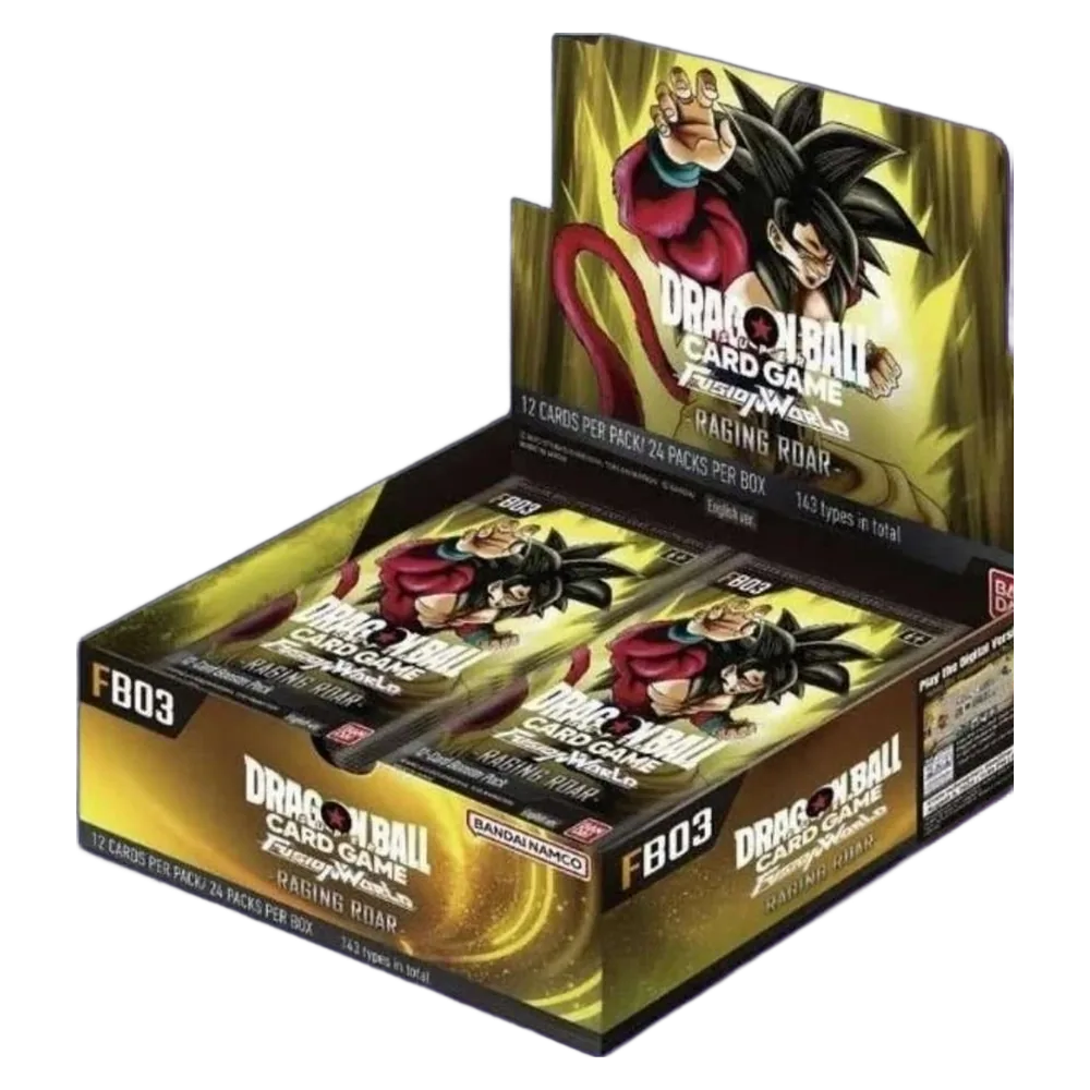 Dragon Ball Super Fusion World Raging Roar FB03 Booster Box Dragon Ball Super Fusion World Raging Roar FB03 Booster Box