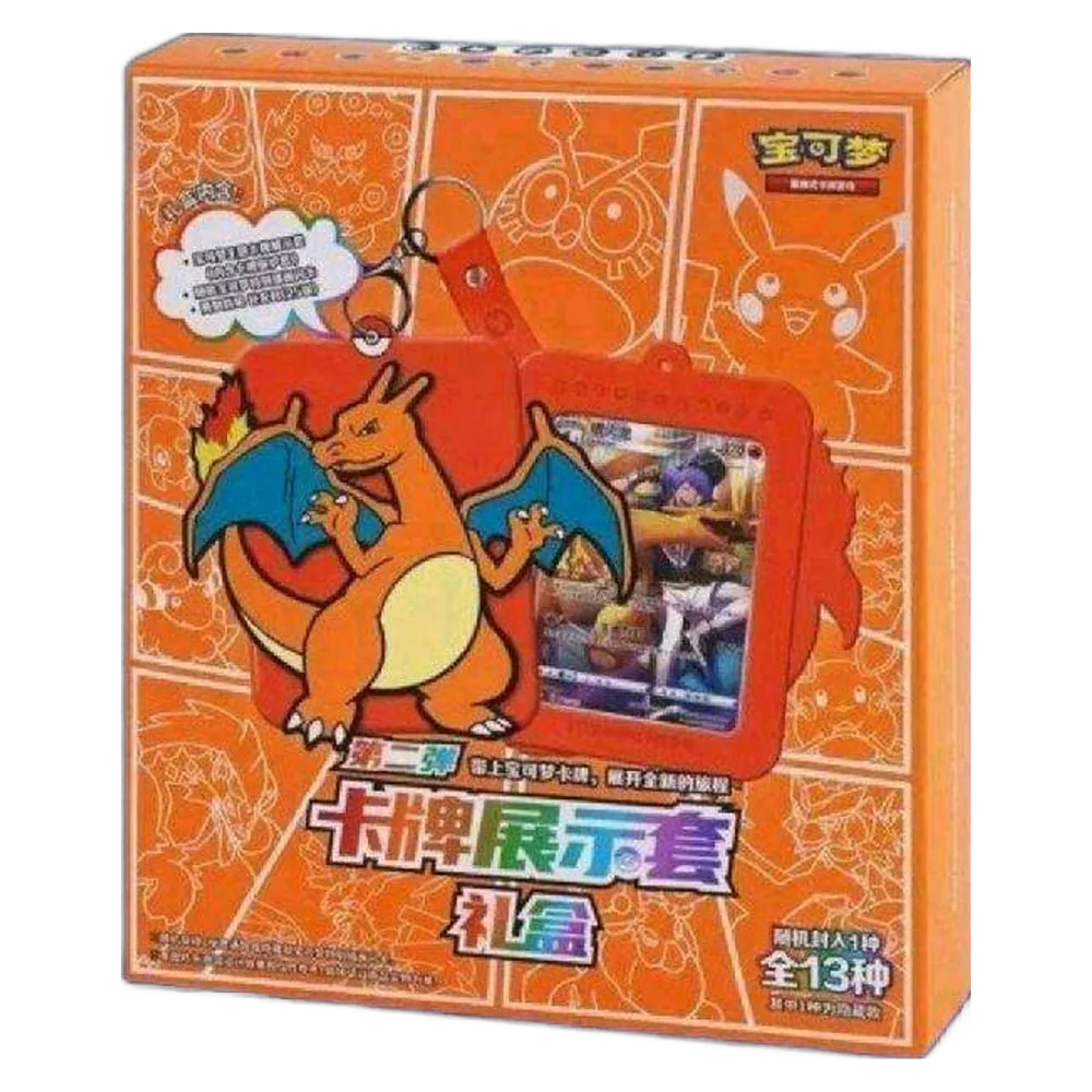 Pokemon TCG Charizard Card Display Set Gift Box Chino Sword & Shield Pokemon TCG Charizard Card Display Set Gift Box Chino Sword & Shield