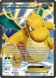 Dragonite EX Puños Furiosos