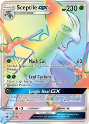 Sceptile GX Truenos Perdidos