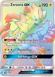 Zeraora GX Truenos Perdidos