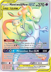 Mewtwo & Mew GX Mentes Unidas