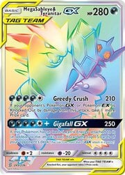 Mega Sableye & Tyranitar GX Mentes Unidas