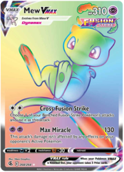 Mew VMAX Fusión de Golpes