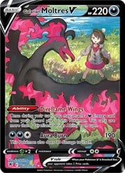 Galarian Moltres V Resplandor Astral