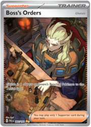 Boss's Orders - Ghetsis Evolución en Paldea