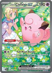 Lillie's Clefairy ex Juntos de Aventura