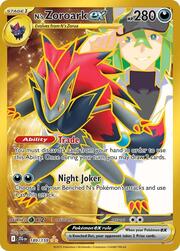 N's Zoroark ex Juntos de Aventura
