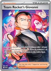 Team Rocket's Giovanni Rivales Predestinados