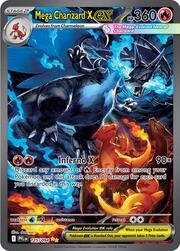 Mega Charizard X ex Fuegos Fantasmales