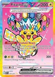 Pikachu ex Héroes Ascendentes