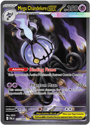 Mega Chandelure ex Oscuridad Absoluta
